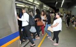 Metrô-DF atende diariamente cerca de 170 mil passageiros | Crédito: Renato Araújo/Agência Brasília